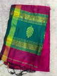 MAHESHWARI SILK SAREE WITH BLOUSE (DESIGN1)