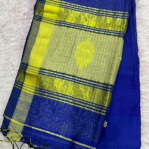MAHESHWARI SILK SAREE WITH BLOUSE (DESIGN1)