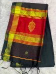 MAHESHWARI SILK SAREE WITH BLOUSE (DESIGN1)