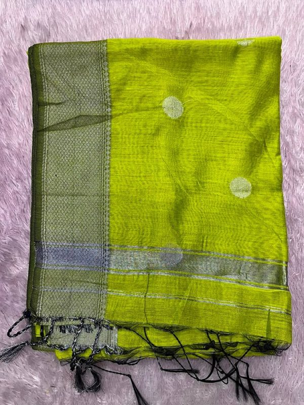 MAHESHWARI SILK SAREE WITH BLOUSE (DESIGN2)