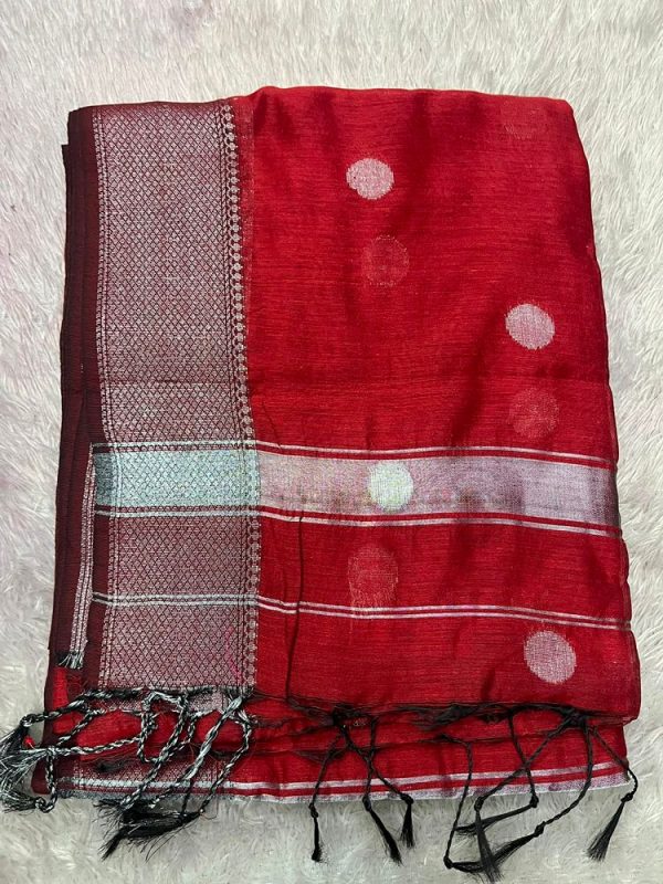 MAHESHWARI SILK SAREE WITH BLOUSE (DESIGN2)