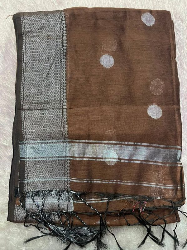 MAHESHWARI SILK SAREE WITH BLOUSE (DESIGN2)