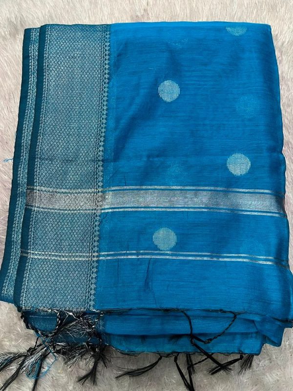 MAHESHWARI SILK SAREE WITH BLOUSE (DESIGN2)