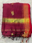 MAHESHWARI SILK SAREE WITH BLOUSE ( DESIGN 3)