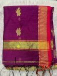 MAHESHWARI SILK SAREE WITH BLOUSE ( DESIGN 3)