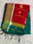 MAHESHWARI SILK SAREE WITH BLOUSE ( DESIGN 3)