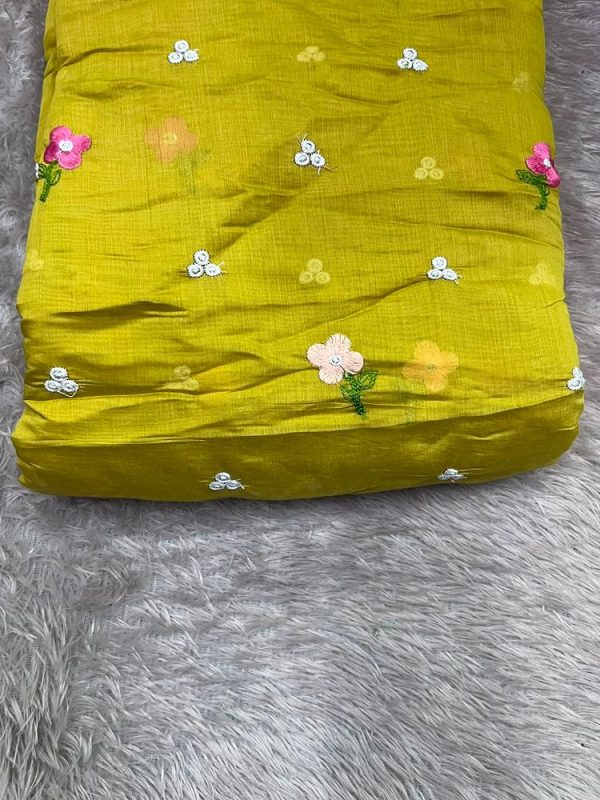 mull chanderi (44" width )