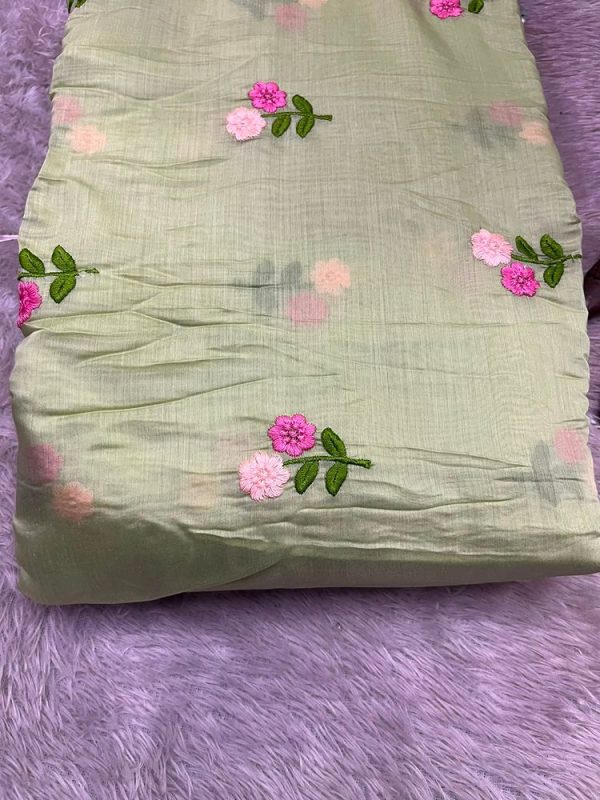 mull chanderi (44" width )