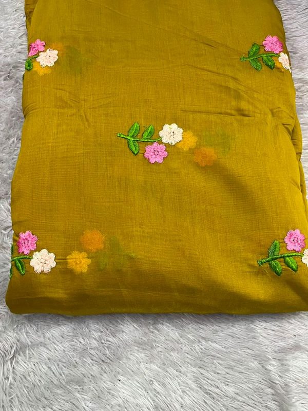 mull chanderi (44" width )