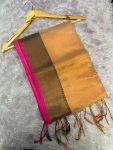 Tissue Border Saree ( 5.5 mtr without blouse )