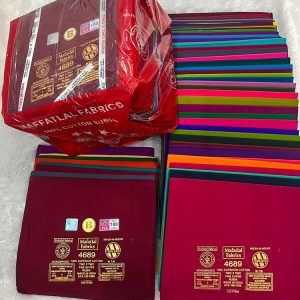 MAFATLAL SUPERIOR (1 MTR PACK OF 50 PCS,50 DIFFERENT COLS )