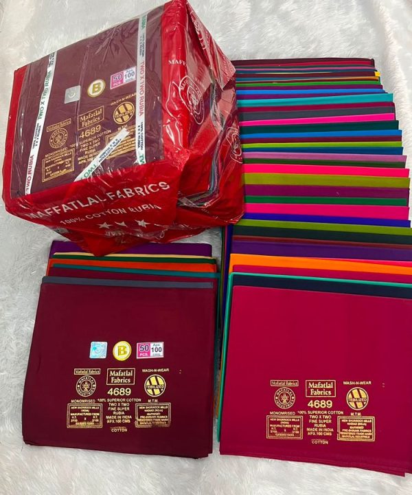 MAFATLAL SUPERIOR (1 MTR PACK OF 50 PCS,50 DIFFERENT COLS )