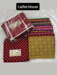 LADLEE PRINTED BLOUSE (1 MTR PACK OF 25 PCS ,25 DIFFERENT COLS)