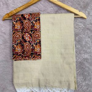 KHADI COTTON SAREE KALAMKARI BLOUSE