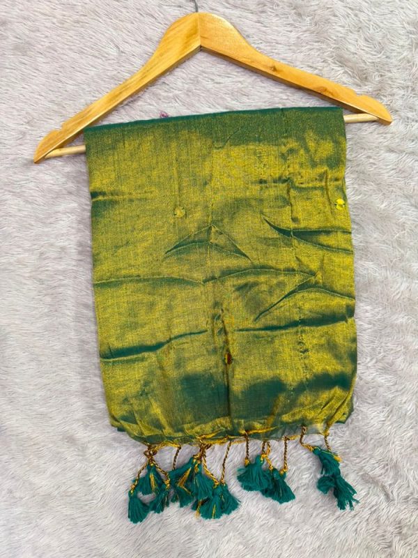 TISSUE SEQUINS SAREE
