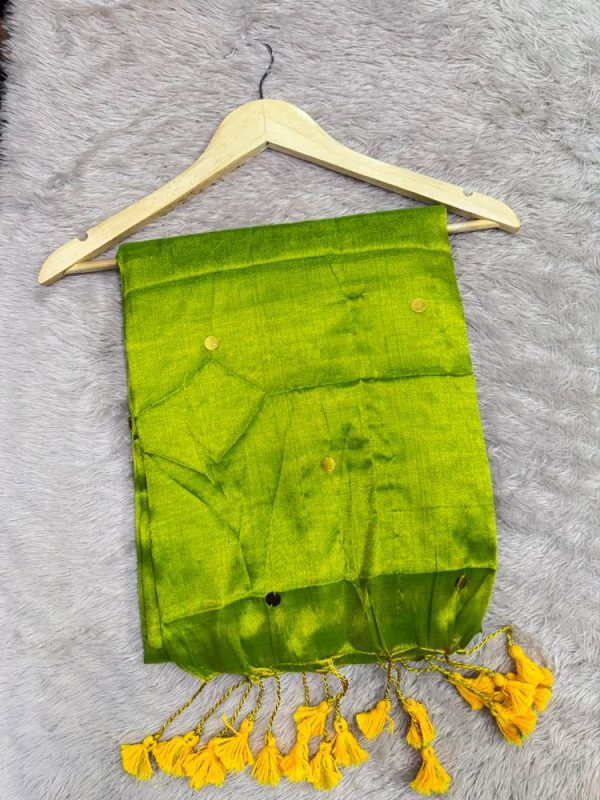 TISSUE SEQUINS SAREE
