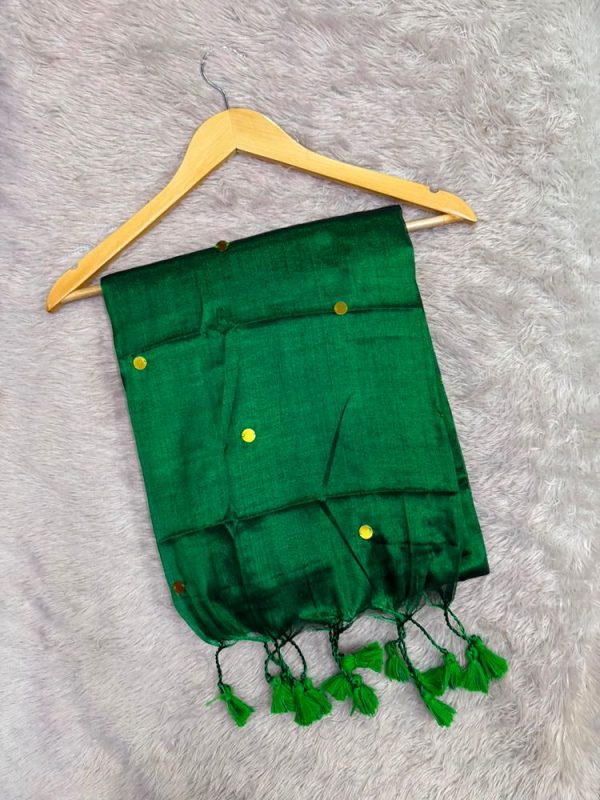 TISSUE SEQUINS SAREE