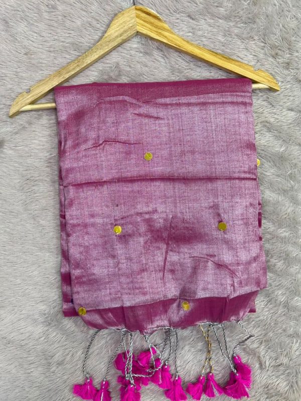 TISSUE SEQUINS SAREE