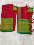 NARAYANPET CHECK SET (TOP 4.5 MTR DUPPATTA 2.5 MTR )