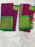 NARAYANPET CHECK SET (TOP 4.5 MTR DUPPATTA 2.5 MTR )