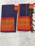 NARAYANPET CHECK SET (TOP 4.5 MTR DUPPATTA 2.5 MTR )