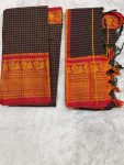 NARAYANPET CHECK SET (TOP 4.5 MTR DUPPATTA 2.5 MTR )