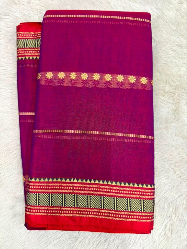 NARAYANPET PREMIUM SAREE (WITH BLOUSE 6.2 MTR )