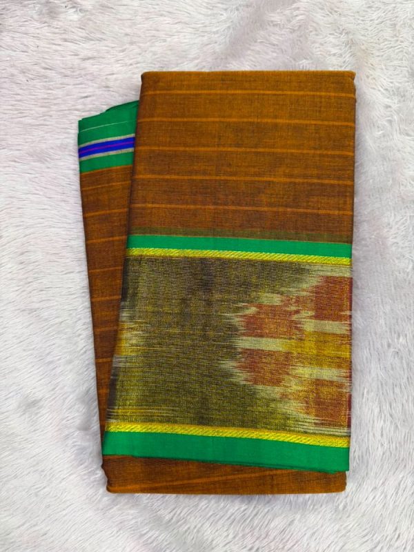 SICO BORDER SAREE(WITH BLOUSE 6.2 MTR )