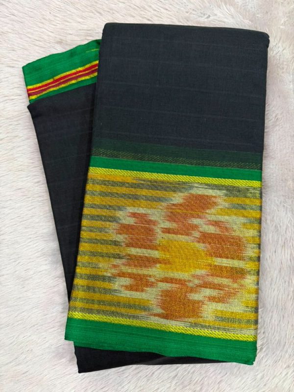 SICO BORDER SAREE(WITH BLOUSE 6.2 MTR )