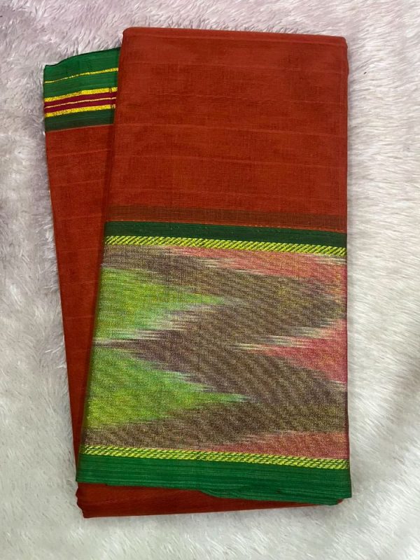 SICO BORDER SAREE(WITH BLOUSE 6.2 MTR )