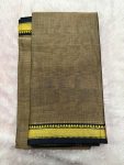 NARAYANPET SMALL BORDER SAREE (WITH BLOUSE 6.2 MTR )