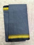 NARAYANPET SMALL BORDER SAREE (WITH BLOUSE 6.2 MTR )