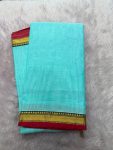 NARAYANPET SMALL BORDER SAREE (WITH BLOUSE 6.2 MTR )