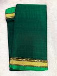 NARAYANPET SMALL BORDER SAREE (WITH BLOUSE 6.2 MTR )