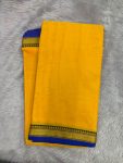 NARAYANPET SMALL BORDER SAREE (WITH BLOUSE 6.2 MTR )