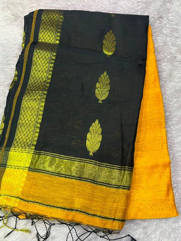 MAHESHWARI SILK SAREE WITH BLOUSE (DESIGN 4)
