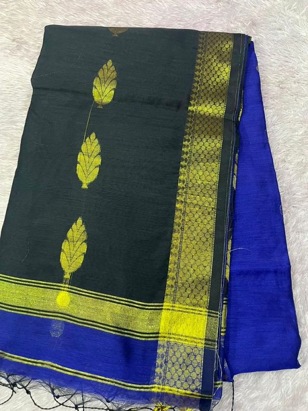MAHESHWARI SILK SAREE WITH BLOUSE (DESIGN 4)