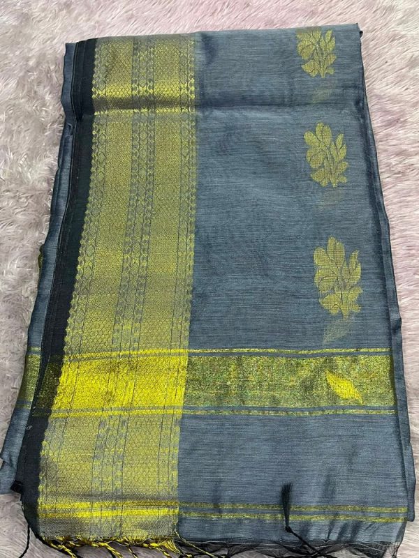 MAHESHWARI SILK SAREE WITH BLOUSE (DESIGN 4)