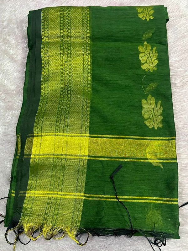 MAHESHWARI SILK SAREE WITH BLOUSE (DESIGN 4)