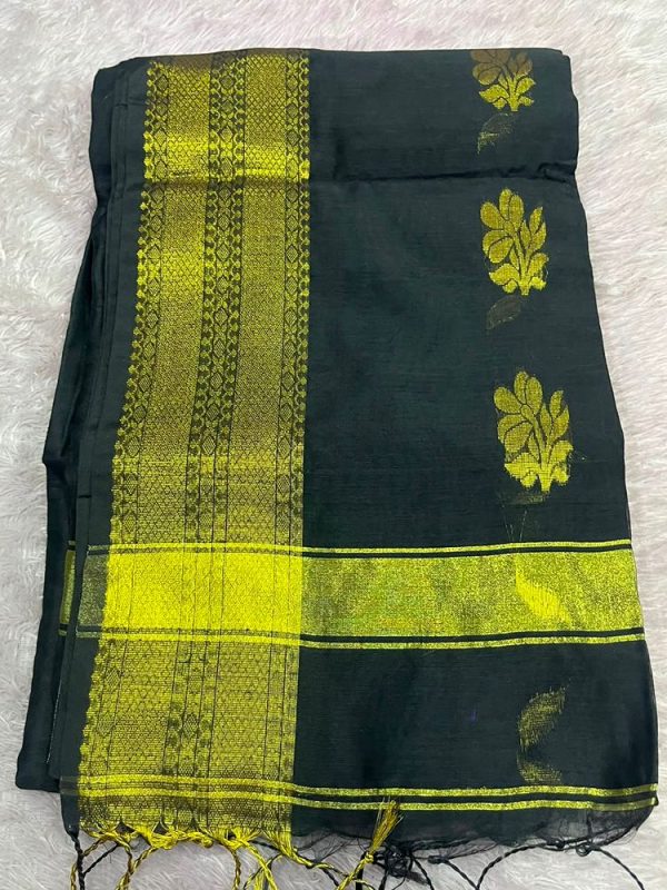 MAHESHWARI SILK SAREE WITH BLOUSE (DESIGN 4)