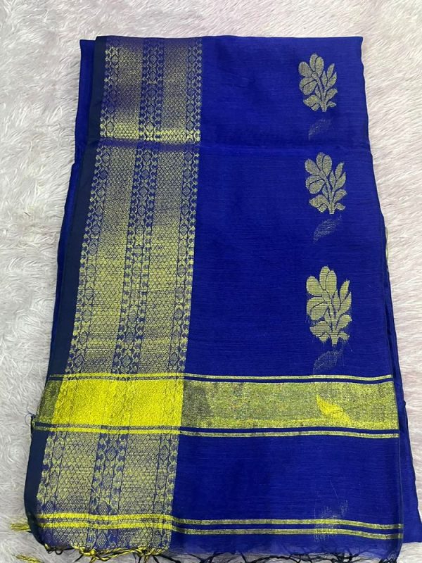 MAHESHWARI SILK SAREE WITH BLOUSE (DESIGN 4)