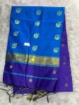 MAHESHWARI SILK SAREE WITH BLOUSE (DESIGN 4)