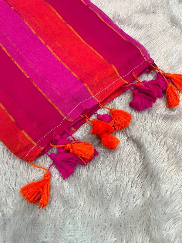 MUL SAREE WITHOUT BLOUSE