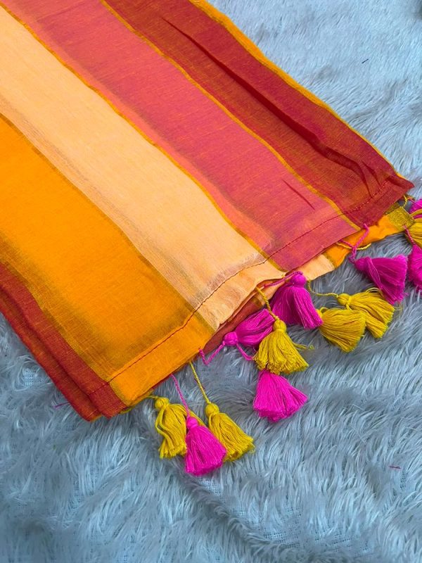 MUL SAREE WITHOUT BLOUSE