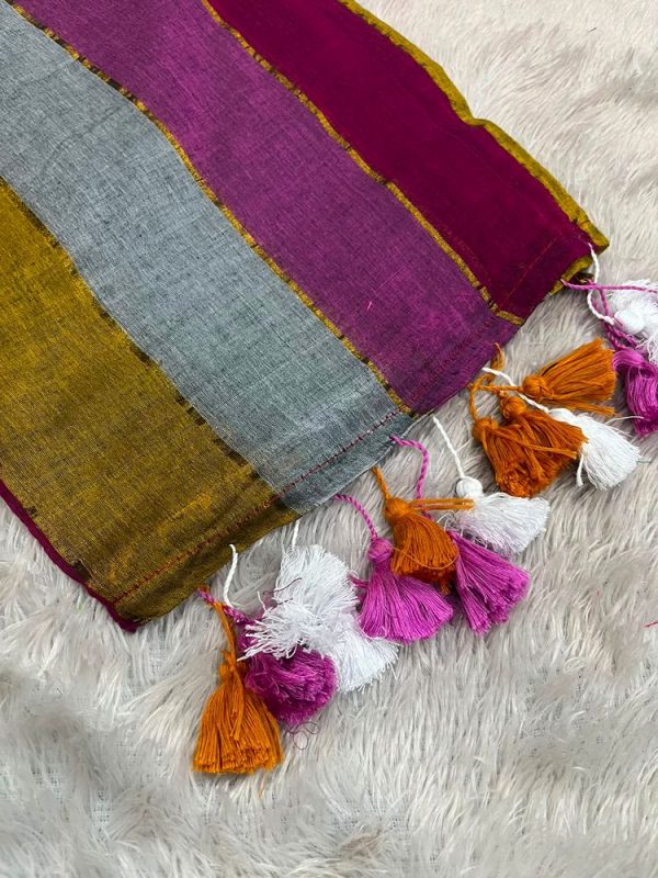 MUL SAREE WITHOUT BLOUSE