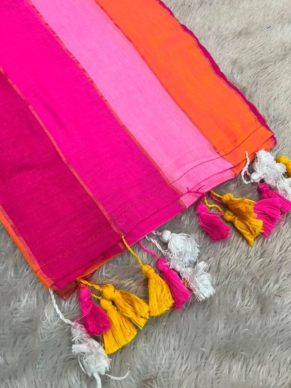 MUL SAREE WITHOUT BLOUSE