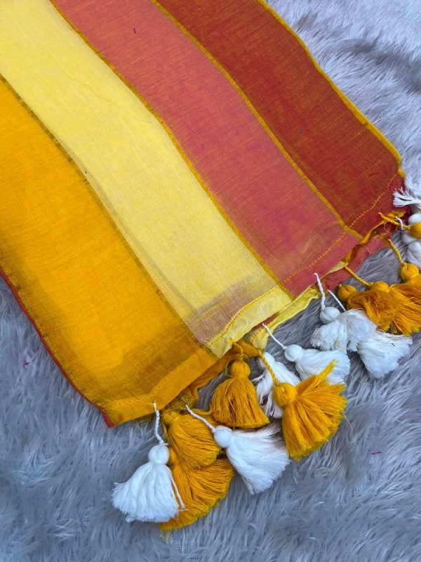 MUL SAREE WITHOUT BLOUSE