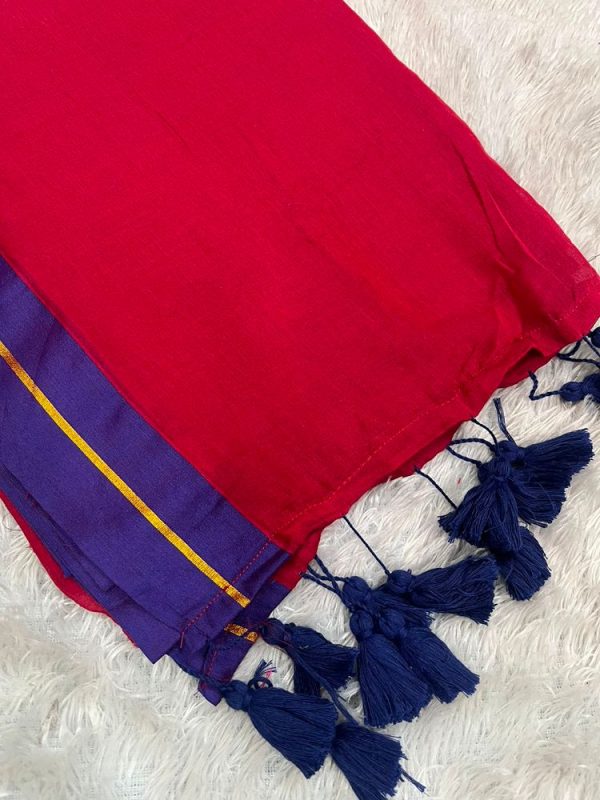 MUL SAREE WITHOUT BLOUSE