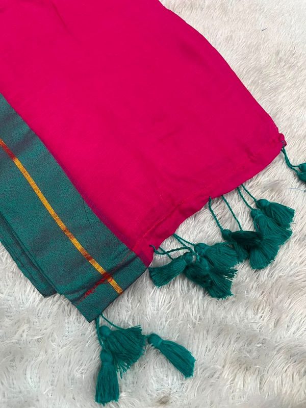 MUL SAREE WITHOUT BLOUSE