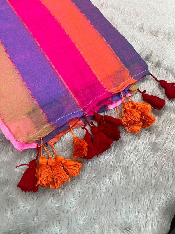 MUL SAREE WITHOUT BLOUSE